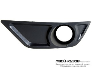 РЕШЕТКА БАМПЕРА ПЕРЕДНИЙ ЛЕВАЯ СТОРОНА П/ПРОТИВОТУМ (КИТАЙ) для Daewoo NEXIA (2008-)