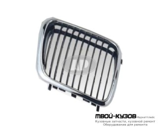 РЕШЕТКА РАДИАТОРА ПРАВАЯ СТОРОНА ХРОМ-ЧЁРНЫЙ (ТАЙВАНЬ) для BMW E36 (12.1990 - 01.2000)