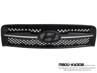 РЕШЕТКА РАДИАТОРА С ХРОМ МОЛДИНГ ЧЁРНЫЙ (КИТАЙ) для Hyundai TUCSON (04.2004-)