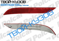 5 (E60/E61), 06.03-06.10 ОТРАЖАТЕЛЬ В БАМПЕРЕ ПРАВЫЙ КРАСНЫЙ