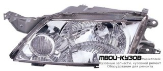 ФАРА ЛЕВАЯ СТОРОНА БЕЗ КОРРЕКТОР (DEPO) для Mazda PREMACY (1999-)