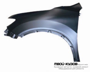 КРЫЛО ПЕРЕДНИЙ ЛЕВАЯ СТОРОНА (КИТАЙ) для Nissan X-TRAIL (2015-)