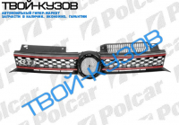 GOLF VI 08 -GTi РЕШЕТКА РАДИАТОРА С КРАСНЫМИ ПОЛОСАМИ