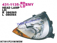 ФАРА левая Н7+Н1  - для FORD KA