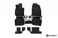ELEMENT3D3331210k - 3D КОВРИКИ В САЛОН 6 ШТ. (Element) Mazda CX-9 (2017-)