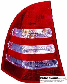 ФОНАРЬ ЗАДНИЙ ВНЕШНИЙ ЛЕВАЯ СТОРОНА (УНИВЕРСАЛ) (DEPO) для Mercedes W203 (07.2000-)