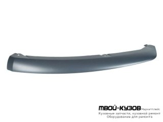 СПОЙЛЕР БАМПЕРА ПЕРЕДНИЙ ЛЕВАЯ СТОРОНА ТЕМНО-СЕРЫЙ (ТАЙВАНЬ) для Ford FOCUS (2011-2014)