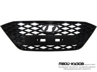 РЕШЕТКА РАДИАТОРА (РОССИЯ) для Hyundai SOLARIS (2017-)