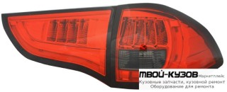 ФОНАРЬ ЗАДНИЙ ВНЕШНИЙ+ВНУТР ЛЕВАЯ + ПРАВАЯ (КОМПЛЕКТ) ТЮНИНГ С ДИОД (EAGLE EYES) КРАСНЫЙ-ТОНИР для Mitsubishi PAJERO SPORT (2009-)