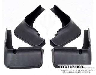 БРЫЗГОВИК ПЕРЕДНИЙ КРЫЛА ЛЕВАЯ + ПРАВАЯ (КОМПЛЕКТ) + ЗАДНИЙ (4 шт) для Toyota HIGHLANDER (2010-2013)