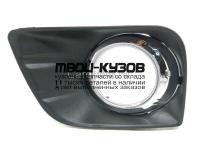 TYPRD09-191-L - НАКЛАДКА ПРОТИВОТУМАННОЙ ФАРЫ ЛЕВАЯ (КИТАЙ) Toyota Land Cruiser Prado 150 (2009-)