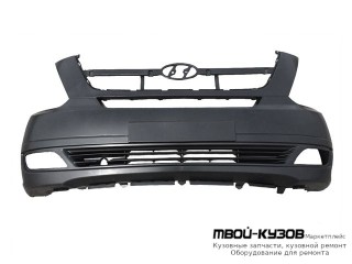БАМПЕР ПЕРЕДНИЙ ВЕРХН ЧАСТЬ + НИЖН ЧАСТЬ (КИТАЙ) для Hyundai STAREX (H1) (2008-)