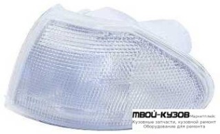 УКАЗ.ПОВОРОТА УГЛОВОЙ ЛЕВАЯ СТОРОНА (DEPO) БЕЛЫЙ для Opel ASTRA (10.1991 - 02.1998)