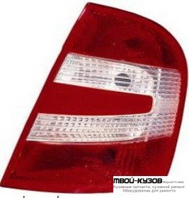 ФОНАРЬ ЗАДНИЙ ВНЕШНИЙ ПРАВАЯ СТОРОНА (ХЭТЧБЭК) (DEPO) для Skoda FABIA (01.2000 - 2006)