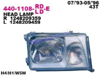 ФАРА правая 93-95 E  - для MERCEDES W124 E124