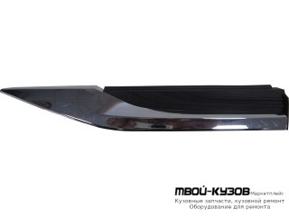 НАКЛАДКА ДЕКОРАТИВНАЯ ПРАВАЯ СТОРОНА НА ПЕРЕД ПЕРЕД КРЫЛО (КИТАЙ) для Infiniti QX50 (2018-)