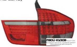 ФОНАРЬ ЗАДНИЙ ВНЕШНИЙ+ВНУТР ЛЕВАЯ + ПРАВАЯ (КОМПЛЕКТ) ТЮНИНГ ДИОД ВНУТРЕН + ВНЕШНИЙ (EAGLE EYES) КРАСНЫЙ-ТОНИР для BMW E70 X5 (2007-)