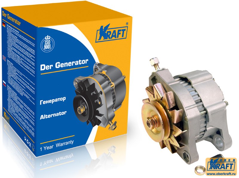 Генератор ВАЗ-2108 70А (KRAFT) /КТ-203003/