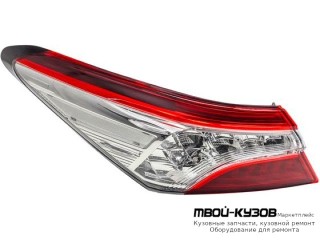 ФОНАРЬ ЗАДНИЙ ВНЕШНИЙ ЛЕВАЯ СТОРОНА (КИТАЙ) для Toyota CAMRY V70 (2017-)
