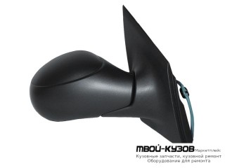 ЗЕРКАЛО ПРАВАЯ СТОРОНА ЭЛЕКТР С ПОДОГРЕВОМ С ТЕМПЕР ДАТЧИК (CONVEX) (ТАЙВАНЬ) для Citroen C2 (10.2003-)