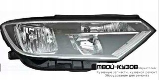ФАРА ПРАВАЯ СТОРОНА С КОРРЕКТОР (DEPO) для Volkswagen PASSAT B8 (2015-)