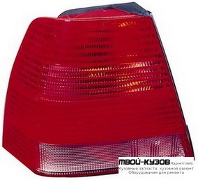 ФОНАРЬ ЗАДНИЙ ВНЕШНИЙ ЛЕВАЯ СТОРОНА КРАСНЫЙ-БЕЛ для Volkswagen BORA (09.1998-)