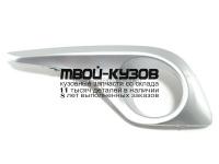 TYHIG10-191-L - НАКЛАДКА ПРОТИВОТУМАННОЙ ФАРЫ ЛЕВАЯ (КИТАЙ) Toyota Highlander (2010-2013)