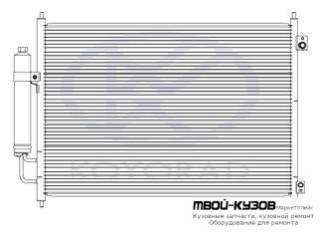 X-TRAIL КОНДЕНСАТОР КОНДИЦИОНЕРА (KOYO) для Nissan X-TRAIL (03.2007-)