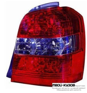 ФОНАРЬ ЗАДНИЙ ВНЕШНИЙ ПРАВАЯ СТОРОНА (USA) (DEPO) для Toyota HIGHLANDER (2001-2003) (2004-) USA