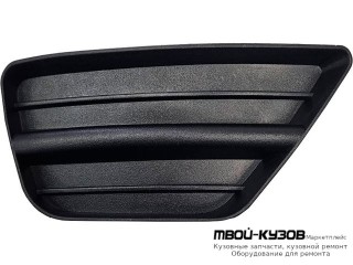 РЕШЕТКА БАМПЕРА ПЕРЕДНИЙ ПРАВАЯ СТОРОНА БЕЗ ОТВЕРСТИЙ ПОД ПРОТИВОТУМАННЫЕ ФАРЫ (АРГЕНТИНА) для Ford FOCUS (11.1998 - 10.2001) (11.2001-)