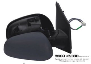 ЗЕРКАЛО ПРАВАЯ СТОРОНА ЭЛЕКТР С ПОДОГРЕВОМ (CONVEX) ГРУНТ (ТАЙВАНЬ) для Nissan NOTE (01.2006-) E11E