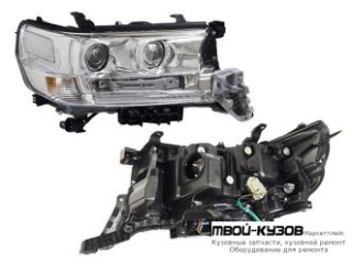 ФАРА ПРАВАЯ СТОРОНА С СВЕТОДИОДН. МОДУЛЕМ , ЛИНЗОВАННАЯ (КИТАЙ) для Toyota LANDCRUISER 200 (2012-)