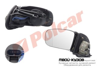 ЗЕРКАЛО ЛЕВОЕ ЭЛЕКТРИКА+ОБОГРЕВ+АСФЕРА для W220 02 -
