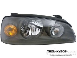 ФАРА ПРАВАЯ СТОРОНА ПОД КОРРЕКТОР ВНУТРИ ЧЁРНЫЙ (КИТАЙ) для Hyundai ELANTRA (2004-)