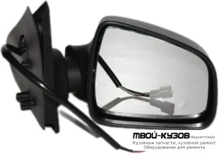 ЗЕРКАЛО ПРАВАЯ СТОРОНА ЭЛЕКТР С ПОДОГРЕВОМ , ТЕМПЕР ДАТЧИК , ГРУНТ КРЫШК (CONVEX) (ТАЙВАНЬ) для Renault LOGAN / SANDERO (2014-)