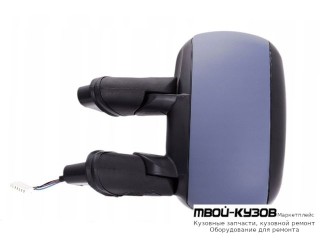 ЗЕРКАЛО ЛЕВАЯ СТОРОНА ЭЛЕКТР С ПОДОГРЕВОМ (CONVEX) (ТАЙВАНЬ) для Fiat DOBLO (2006-)