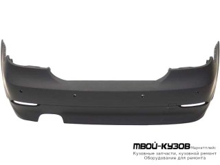БАМПЕР ЗАДНИЙ (СЕДАН) С ОТВ ПОД ДАТЧИКИ ГРУНТ (ТАЙВАНЬ) для BMW E60 (2002-)