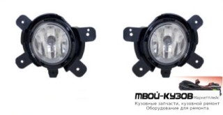 ФАРА ПРОТИВОТУМАННАЯ ЛЕВАЯ + ПРАВАЯ (КОМПЛЕКТ) С ПРОВОДК , КНОПКОЙ для KIA PICANTO (2008-2011)