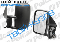 LT 2 0596- ЗЕРКАЛО ЛЕВОЕ ЭЛЕКТРИКА С ОБОГРЕВОМ