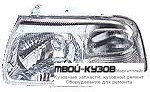 ФАРА ЛЕВАЯ СТОРОНА (USA) (DEPO) для Suzuki GRAND VITARA (1998-) CHEVROLET TRACKER (1999-) XL7 (2001-2006)