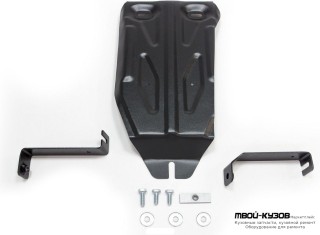 ЗАЩИТА ПОДДОНА , С КРЕПЛЕН , СТАЛЬН для Renault DUSTER (2010-), Nissan TERRANO (2014-)