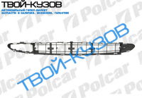 W168 A-КЛАСС 02-04 РЕШЕТКА БАМПЕРА ЦЕНТРАЛЬНАЯ