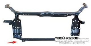 СУППОРТ РАДИАТОРА 2 (ТАЙВАНЬ) для Nissan QASHQAI (2007-)