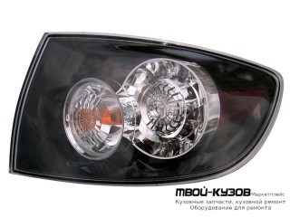 ФОНАРЬ ЗАДНИЙ ВНЕШНИЙ ПРАВАЯ СТОРОНА (СЕДАН) ПРОЗРАЧНЫЙ С ДИОД ГАБАРИТ , СТОП СИГНАЛ (EAGLE EYES) для Mazda 3 (2004-)