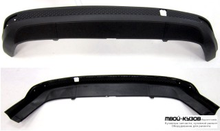 СПОЙЛЕР БАМПЕРА ЗАДНИЙ 1.6 (ХЭТЧБЭК) (КИТАЙ) для Ford FOCUS (2011-2014)