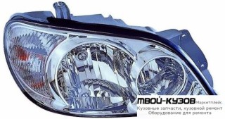 ФАРА ПРАВАЯ СТОРОНА ПОД КОРРЕКТОР (DEPO) для KIA CARNIVAL (2001-2003)