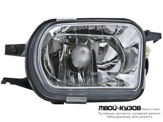 ФАРА ПРОТИВОТУМАННАЯ ПРАВАЯ СТОРОНА С МЕХАН КОРРЕКТОР (DEPO) для Mercedes W203 (07.2000-)