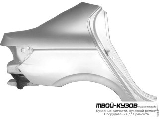 КРЫЛО ЗАДНИЙ ПРАВАЯ СТОРОНА (КИТАЙ) для Peugeot 301 (2013-)