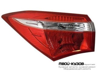 ФОНАРЬ ЗАДНИЙ ВНЕШНИЙ ЛЕВАЯ СТОРОНА (TYC) для Toyota COROLLA E180 (2013-)