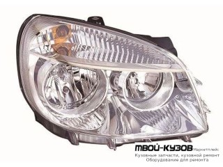 ФАРА ПРАВАЯ СТОРОНА С КОРРЕКТОР (DEPO) для Fiat DOBLO (2006-)